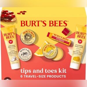 Burt's Bees Tips and Toes Kit - Yellow and Red